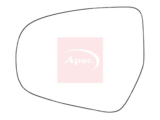 Apec AMS2711 Mirror Glass, exterior mirror - 1