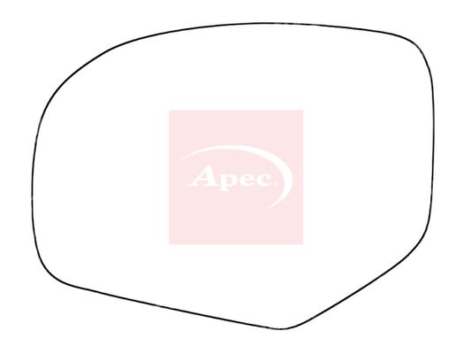Apec AMS2713 Mirror Glass, exterior mirror - 1