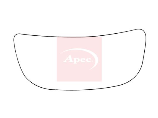 Apec AMS2738 Mirror Glass, exterior mirror - 1