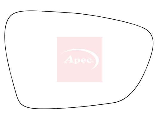 Apec AMS2739 Mirror Glass, exterior mirror - 1