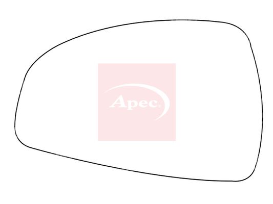 Apec AMS2761A Mirror Glass, exterior mirror - 1