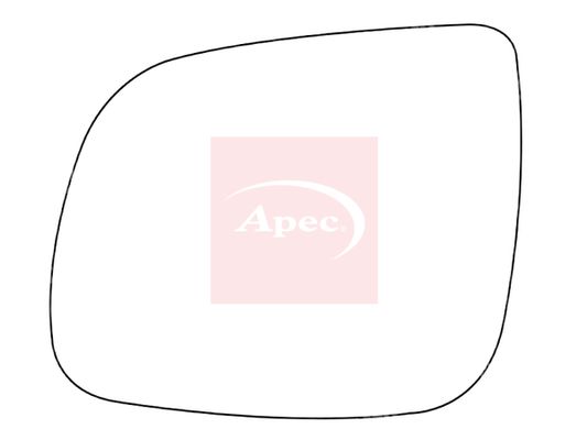 Apec AMS2763 Mirror Glass, exterior mirror - 1