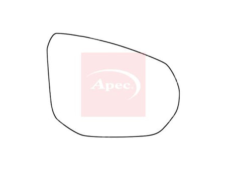 Apec AMS2774A Mirror Glass, exterior mirror - 1