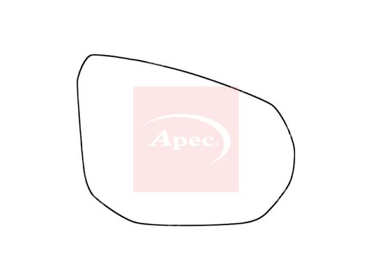 Apec AMS2774A Mirror Glass, exterior mirror - 1