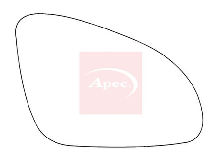 Apec AMS2782A Mirror Glass, exterior mirror - 1