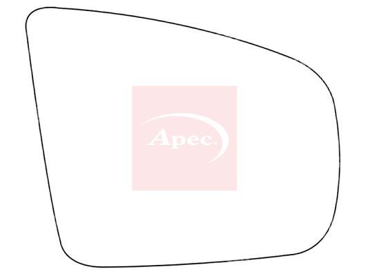 Apec AMS2784A Mirror Glass, exterior mirror - 1