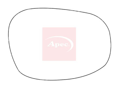 Apec AMS2796A Mirror Glass, exterior mirror - 1