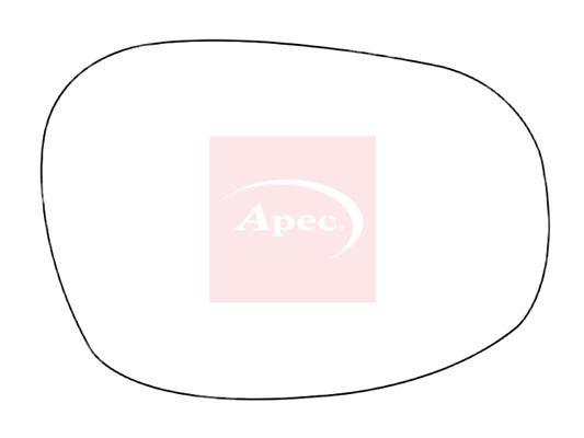 Apec AMS2796A Mirror Glass, exterior mirror - 1