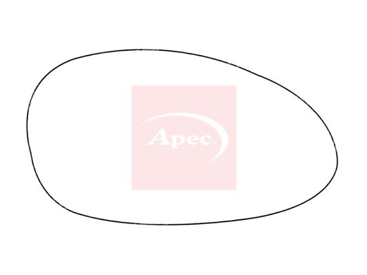 Apec AMS2798A Mirror Glass, exterior mirror - 1