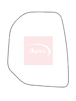 Apec AMS2809 Mirror Glass, exterior mirror - 1