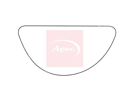 Apec AMS2816 Mirror Glass, exterior mirror - 1