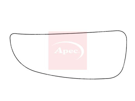 Apec AMS2821 Mirror Glass, exterior mirror - 1