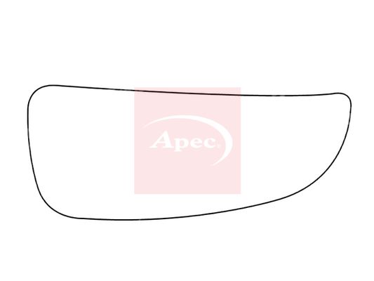 Apec AMS2822 Mirror Glass, exterior mirror - 1