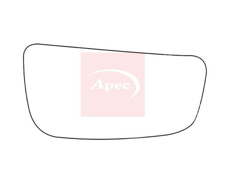 Apec AMS2824 Mirror Glass, exterior mirror - 1
