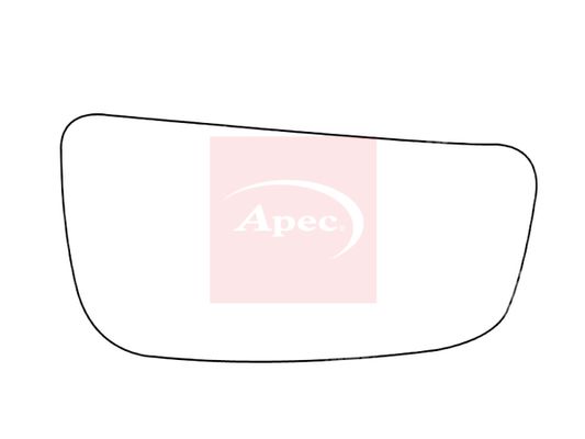 Apec AMS2824 Mirror Glass, exterior mirror - 1