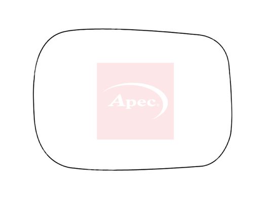 Apec AMS2843 Mirror Glass, exterior mirror - 1