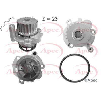 Apec AWP1038 Water Pump, engine cooling - 1