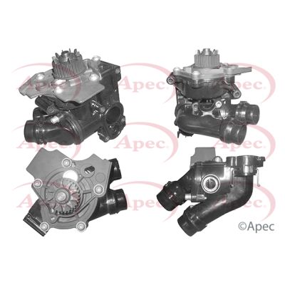 Apec AWP1051 Water Pump, engine cooling - 1