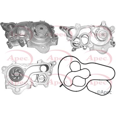 Apec AWP1055 Water Pump, engine cooling - 1