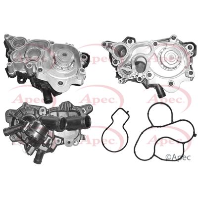 Apec AWP1057 Water Pump, engine cooling - 1