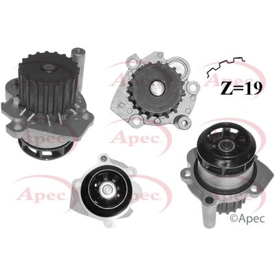 Apec AWP1061 Water Pump, engine cooling - 1
