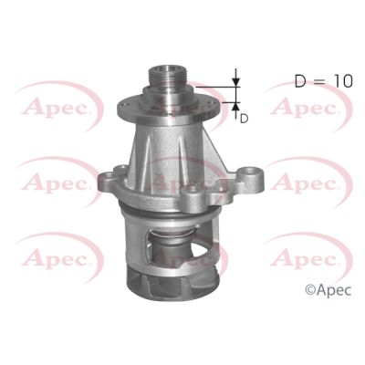 Apec AWP1094 Water Pump, engine cooling - 1