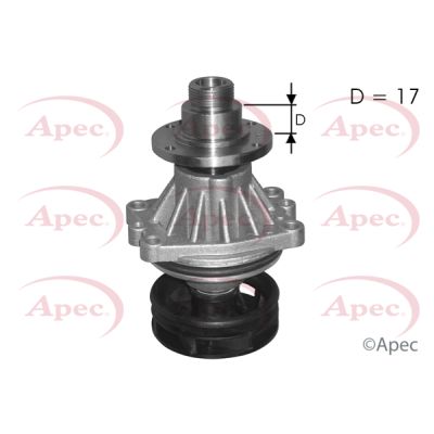 Apec AWP1095 Water Pump, engine cooling - 1