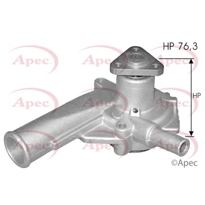 Apec AWP1197 Water Pump, engine cooling - 1