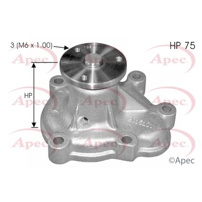 Apec AWP1409 Water Pump, engine cooling - 1