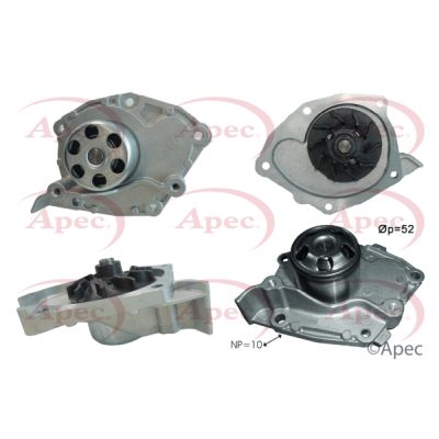 Apec AWP1455 Water Pump, engine cooling - 1
