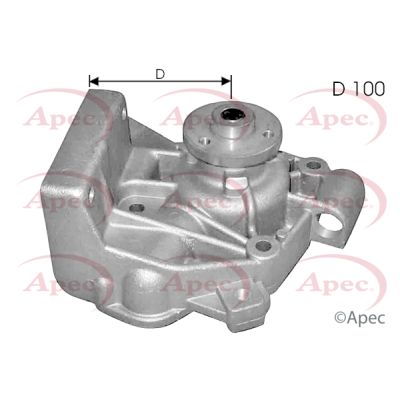 Apec AWP1474 Water Pump, engine cooling - 1