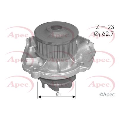 Apec AWP1500 Water Pump, engine cooling - 1