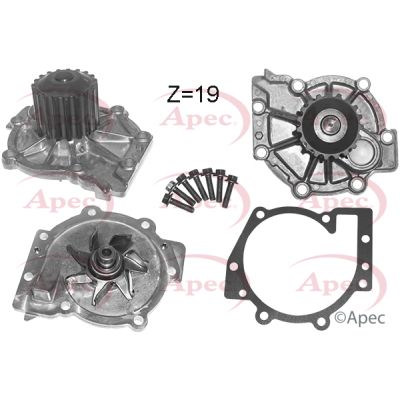 Apec AWP1538 Water Pump, engine cooling - 1