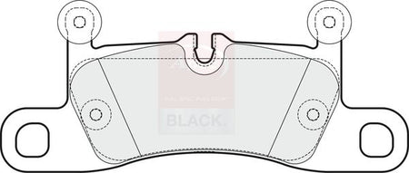Apec Black PAD1796B Brake Pad Set, disc brake - 1