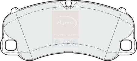 Apec Black PAD2018B Brake Pad Set, disc brake - 1