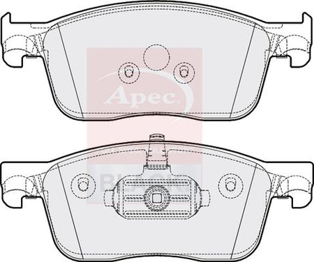 Apec Black PAD2189B Brake Pad Set, disc brake - 1