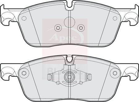 Apec Black PAD2295B Brake Pad Set, disc brake - 1