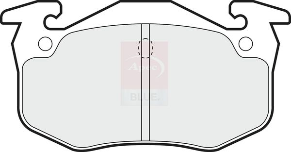 Apec Blue PD3001 Brake Pad Set, disc brake - 1
