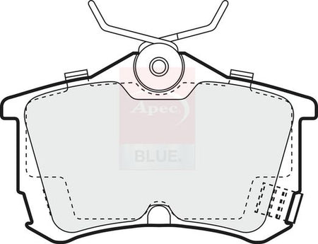 Apec Blue PD3041 Brake Pad Set, disc brake - 1