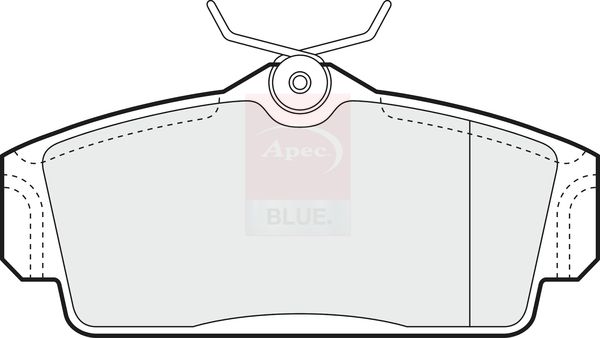 Apec Blue PD3042 Brake Pad Set, disc brake - 1
