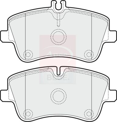 Apec Blue PD3049 Brake Pad Set, disc brake - 1