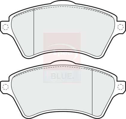 Apec Blue PD3056 Brake Pad Set, disc brake - 1