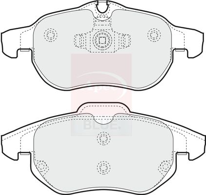 Apec Blue PD3069 Brake Pad Set, disc brake - 1