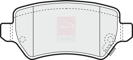 Apec Blue PD3070 Brake Pad Set, disc brake - 1