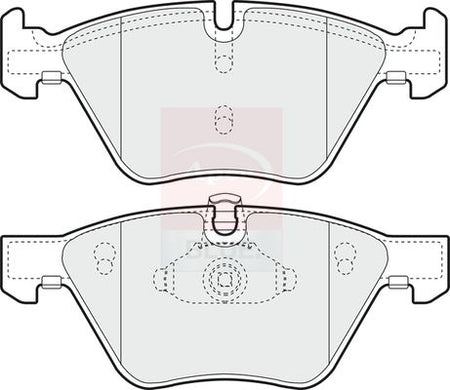 Apec Blue PD3081 Brake Pad Set, disc brake - 2