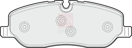 Apec Blue PD3085 Brake Pad Set, disc brake - 1
