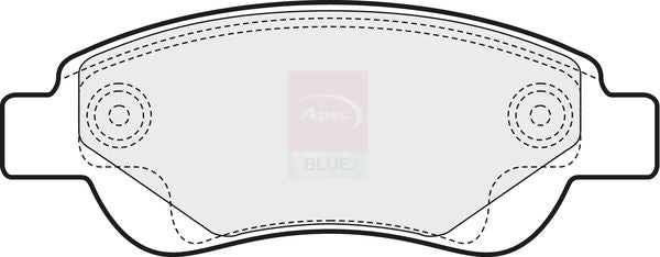 Apec Blue PD3087 Brake Pad Set, disc brake - 2