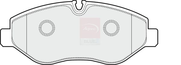 Apec Blue PD3090 Brake Pad Set, disc brake - 2
