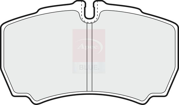 Apec Blue PD3102 Brake Pad Set, disc brake - 1