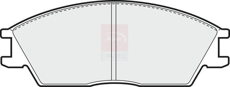 Apec Blue PD3103 Brake Pad Set, disc brake - 1